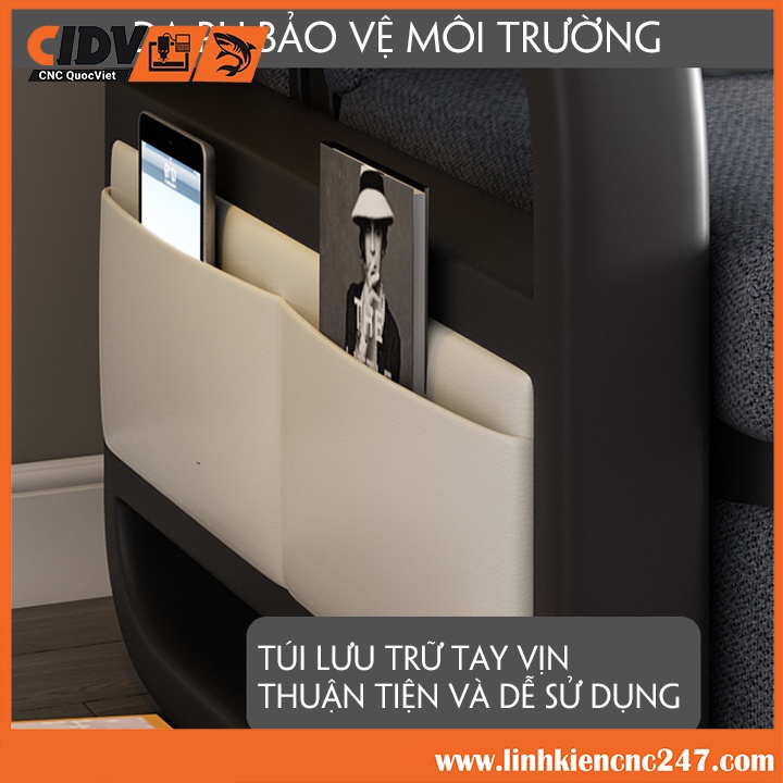 Giường Sofa, Giường Thông Minh, Ghế Sofa Gấp Gọn Kết Hợp Với Giường Ngủ Có Ngăn Chứa Đồ Giường xếp gọn 120x190cm