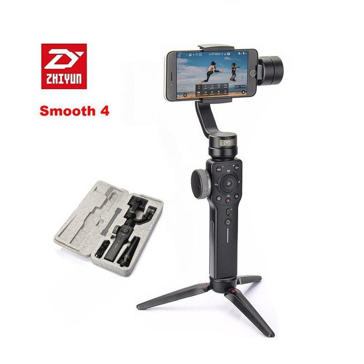 Tay cầm chống rung cho điện thoại Zhiyun Smooth 4 - Bảo hành 12 tháng mới 100%