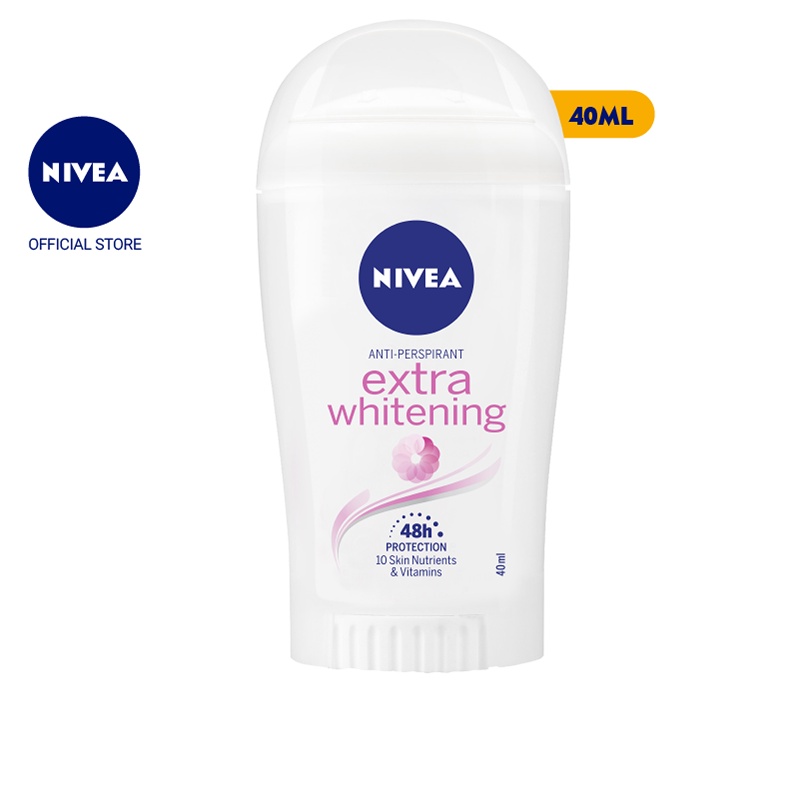 Bộ đôi dưỡng da đều màu,  mờ đốm nâu &amp; thâm sạm NIVEA: Dưỡng thể  Vitamin C&amp;A 180ML &amp; Sáp ngăn mùi mờ vết thâm 40ML