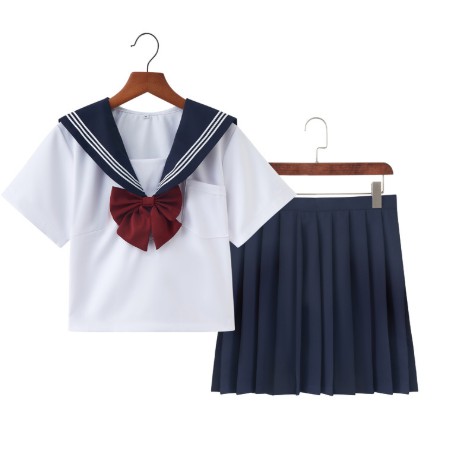 [CÓ SẴN] SEI001 - Đồng Phục Học Sinh Nhật Bản Cosplay JK Seifuku Xanh Than