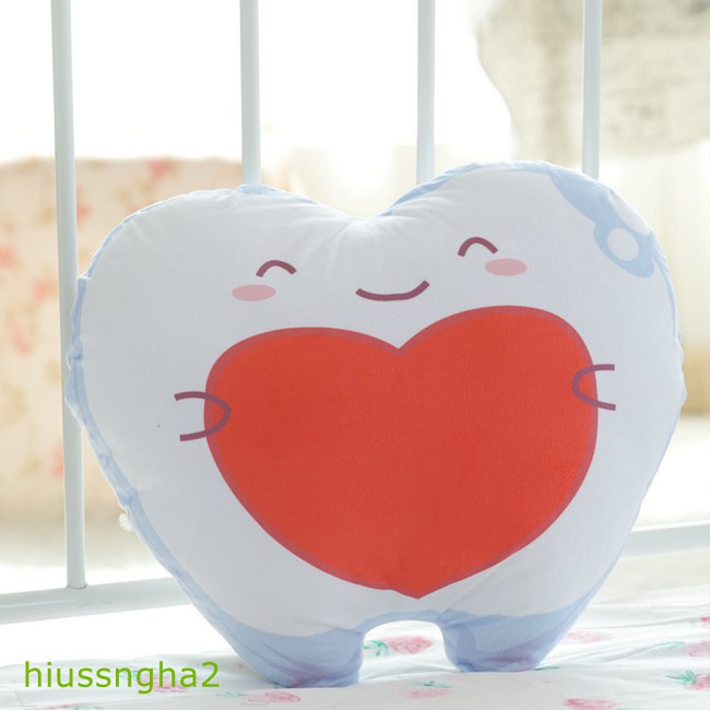 Hàng Có Sẵn Gối Sofa Hình Chiếc Răng Biểu Tượng Cảm Xúc Đáng Yêu