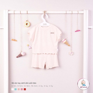 Bộ cộc tay cánh dơi cuốn bèo Cookie