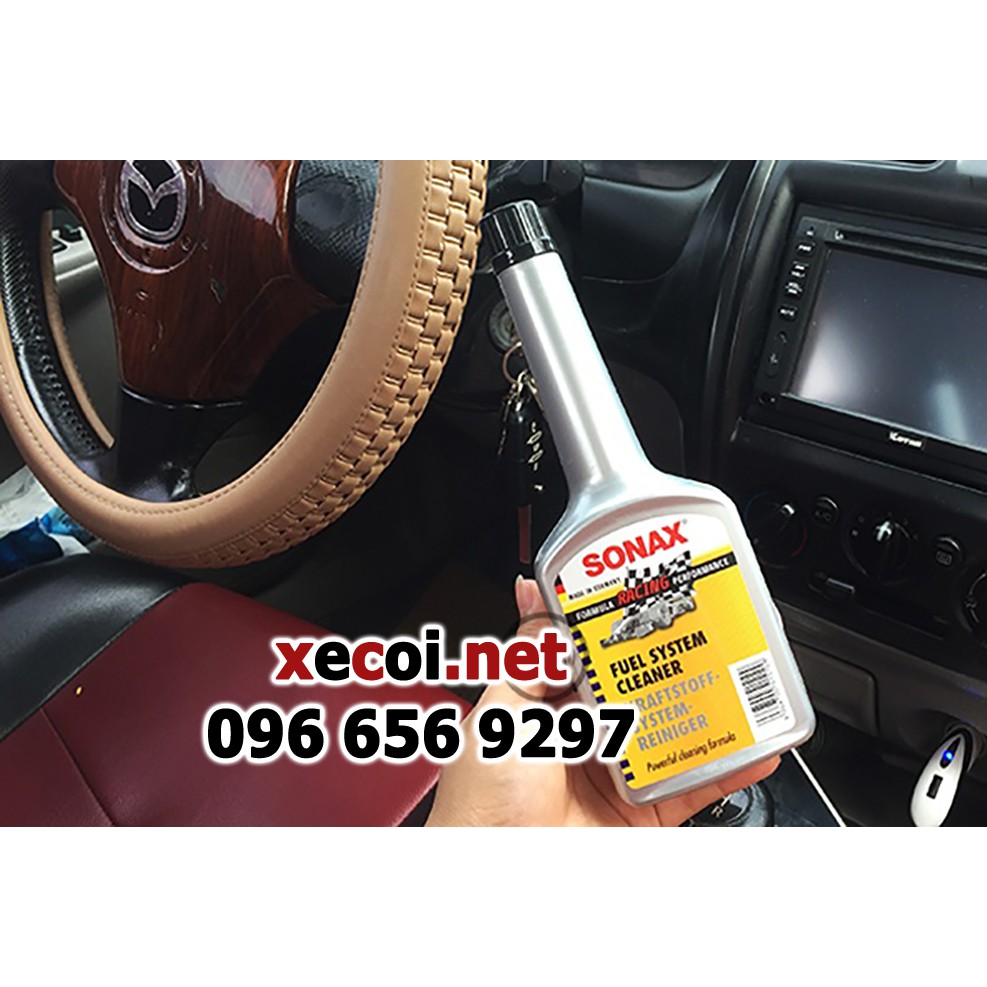 Làm sạch và bảo vệ hệ thống xăng Sonax Fuel System Cleaner 250ml