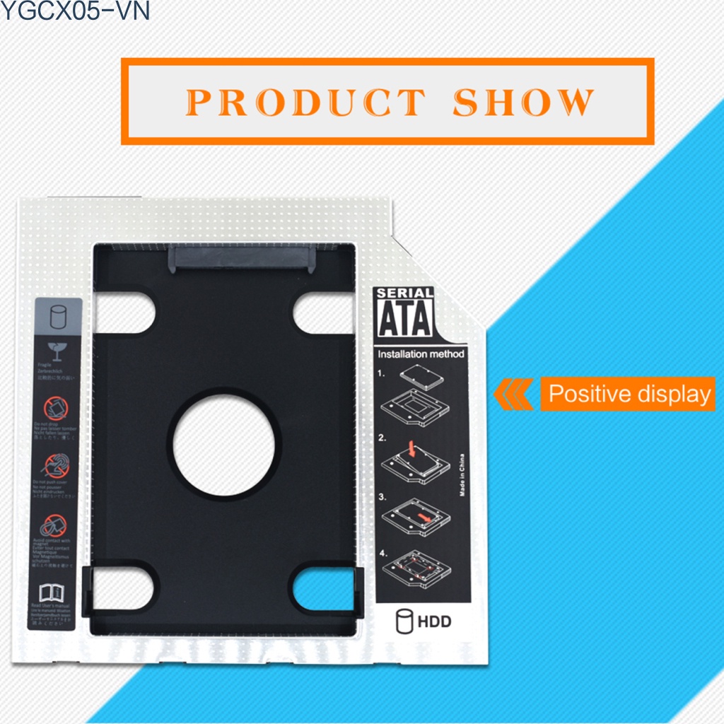 Hộp Đựng Ổ Cứng Hdd 12.7mm / 9.5mm Sata 3.0 Hd Ssd Cho Laptop Cd-Rom | BigBuy360 - bigbuy360.vn