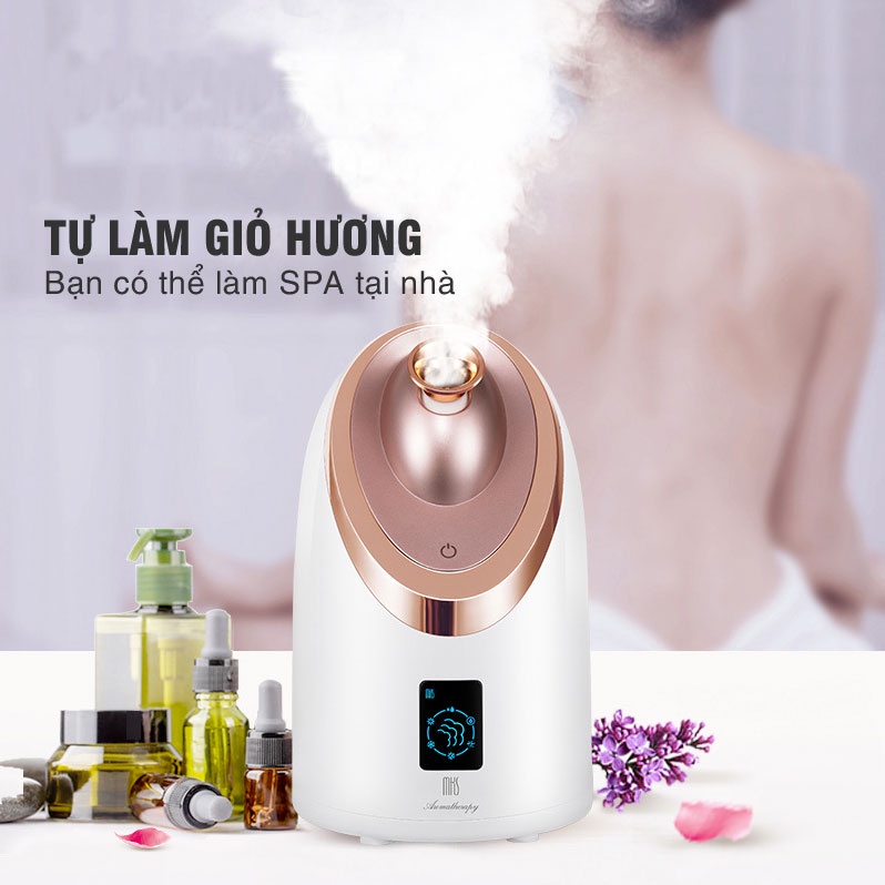Máy Xông Hơi Mặt - Máy Xông Mặt Hot and Cold MKS-X75 - Làm Sạch Da Mặt, Loại Bỏ Bụi Bẩn, Tăng Hấp Thụ Dưỡng Chất Cho Da