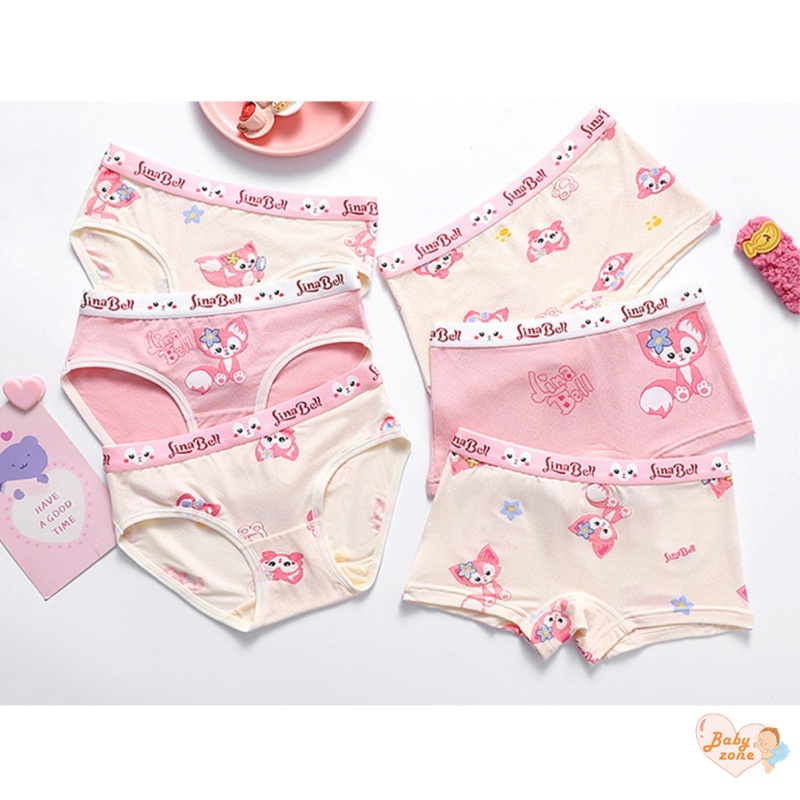Quần Lót Boxer Thoáng Khí Dễ Thương Cho Bé 1-6 Tuổi