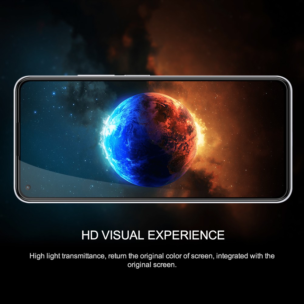 Kính cường lực Nillkin Amazing CP + Pro 9H bảo vệ toàn màn hình chống cháy nổ cho Xiaomi Mi 11 Lite 4G / 5G / 5G NE