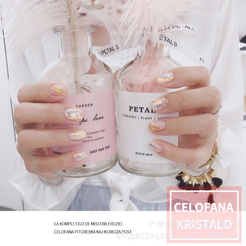 [Hàng mới về] Hộp Giấy Dán Trang Trí Móng Tay Nghệ Thuật DIY