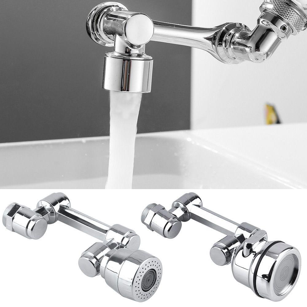 Vòi Nước Nhà Bếp Dòng Chảy Cao 1080° Phụ Kiện Gắn Bồn Rửa Chén Dạng Xoay Tiện Dụng