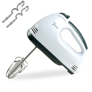 _ Máy đánh trứng để bàn tự động để bàn 2 đầu 7 tốc độ có khay đựng