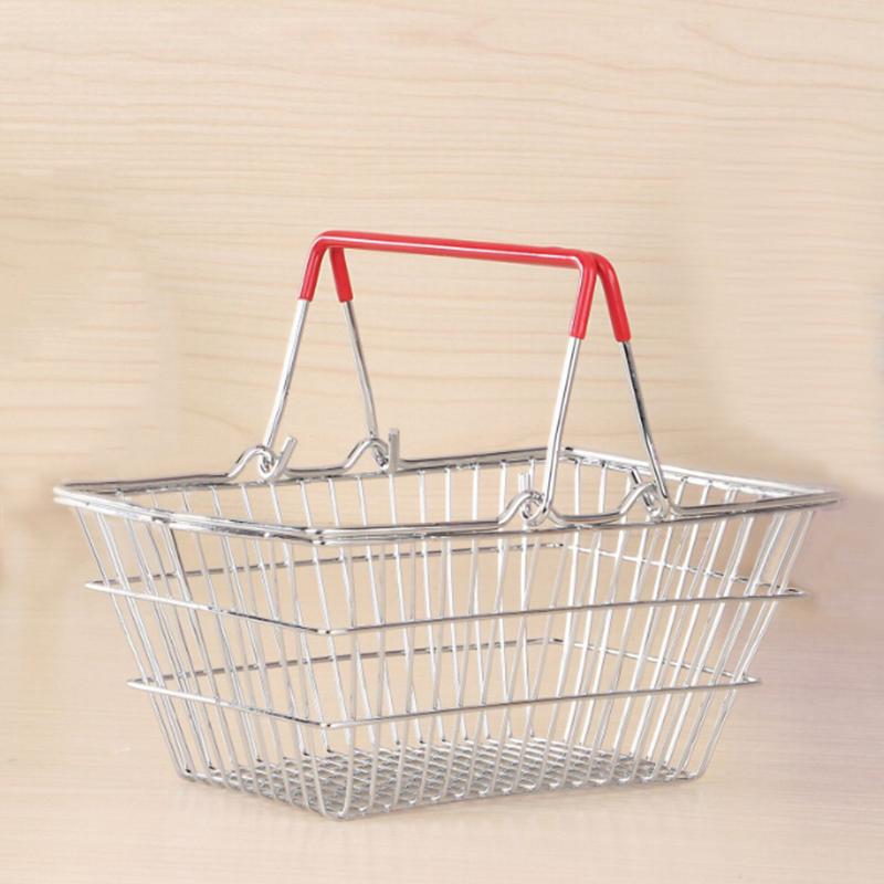 Mô hình giỏ siêu thị mini làm đồ chơi cho bé