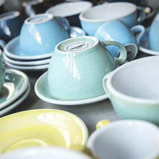 Ly Cà Phê Egg 250ml Cappuccino Cup & Saucer (Màu Potters) - Loveramics