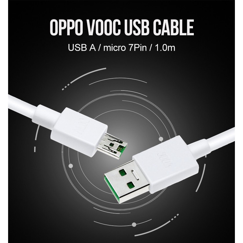 Dây cáp sạch nhanh VOOC 5A cho Oppo