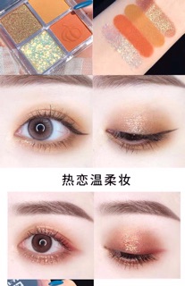 Bảng Phấn Mắt 4 Ô DIKALU siêu hot