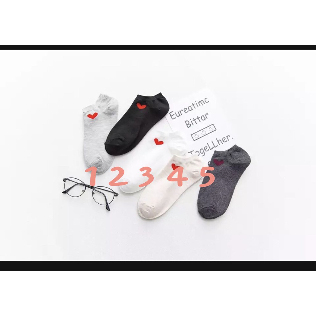 Tất/Vớ nữ cổ ngắn phong cách Hàn Quốc