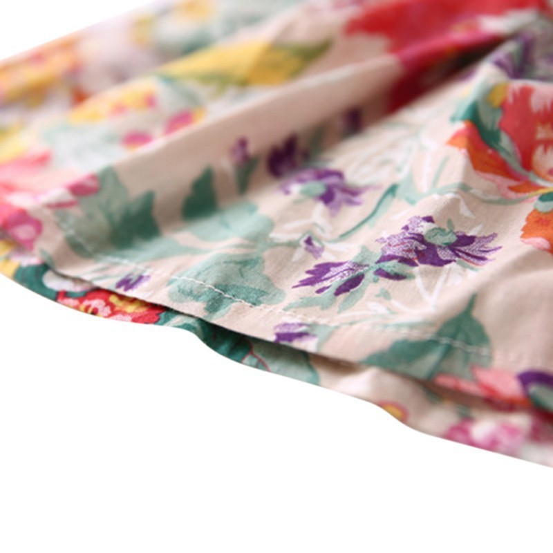 Áo xòe in hoa xinh xắn đáng yêu cho bé