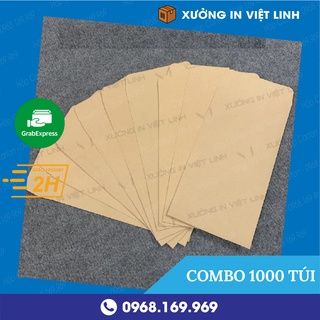Combo 1000 Túi Giấy Đựng Bánh Mì Trơn, Đựng Đồ Ăn Nhanh, Khoai Chiên, Xúc Xích + chuẩn VSATTP