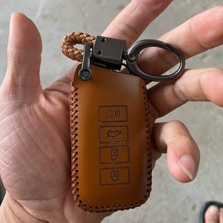 Bao Da Chìa Khoá Lexus 4 nút SmartKey - ĐẲNG CẤP  - DA THẬT 100% - MAY THỦ CÔNG