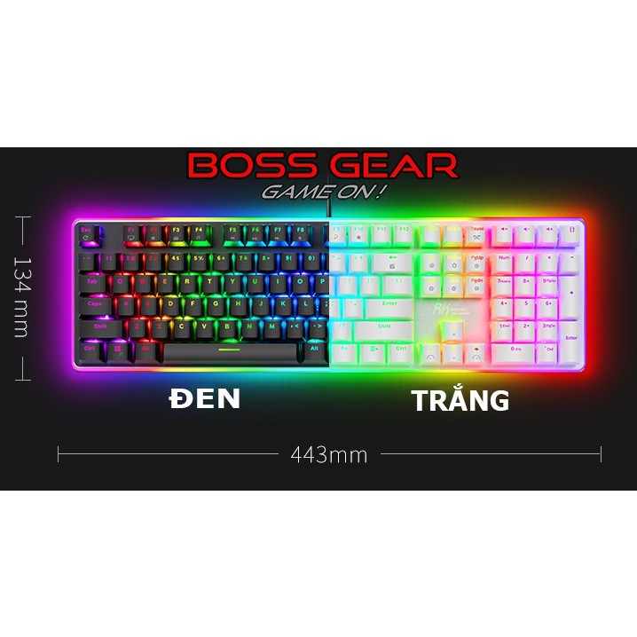 Bàn phím cơ rk918 Royal Kludge led RGB | BigBuy360 - bigbuy360.vn