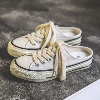 Nữ. Sneaker đạp gót, giày đạp gót, giày lười