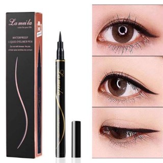 Bút dạ kẻ mắt siêu mảnh Lameila