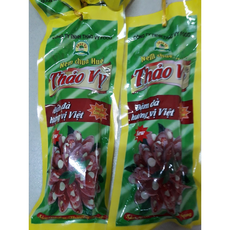 Combo 5 cây Nem chua Huế Thảo Vy Hương vị đậm đà Đặc biệt thơm ngon không chất bảo quản