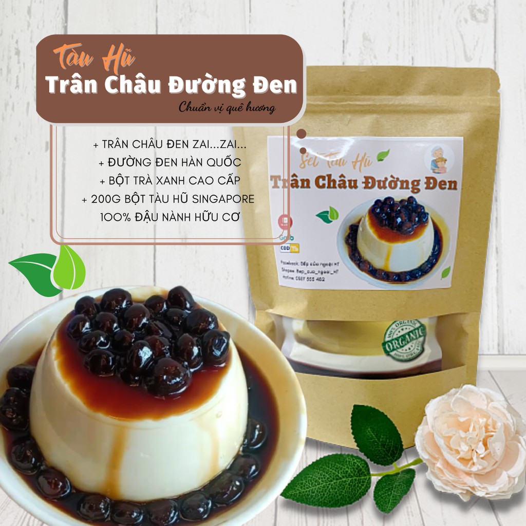 [Sỉ_Lẻ] Set Tàu Hũ Trân Châu Đường Đen Nấu 10 Chén Tuyệt Hảo - Bếp của Ngoại HT | BigBuy360 - bigbuy360.vn