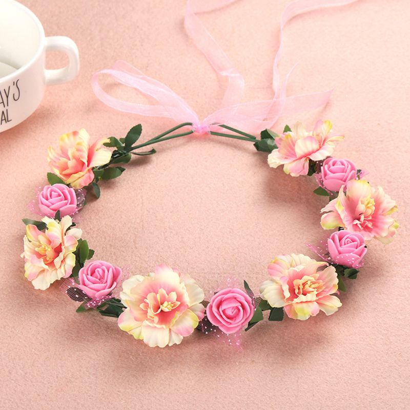 Vòng Hoa Đội Đầu Cô Dâu