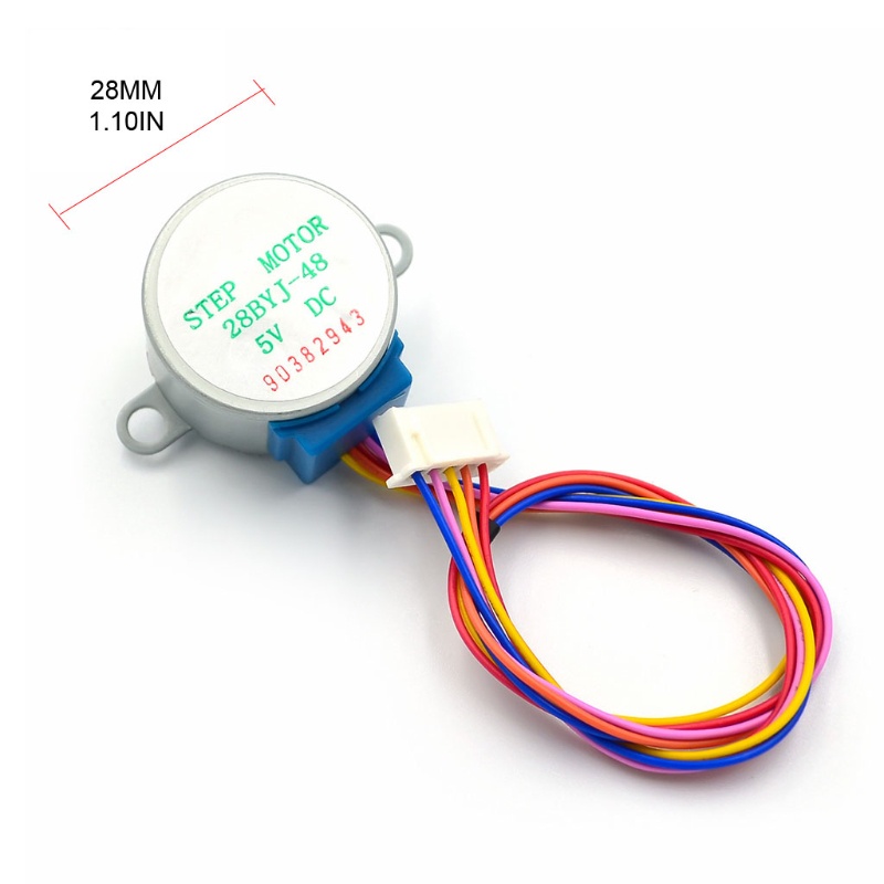 Động Cơ Bước Giảm Tốc 28BYJ-48 5V 4 Phase ULN2003
