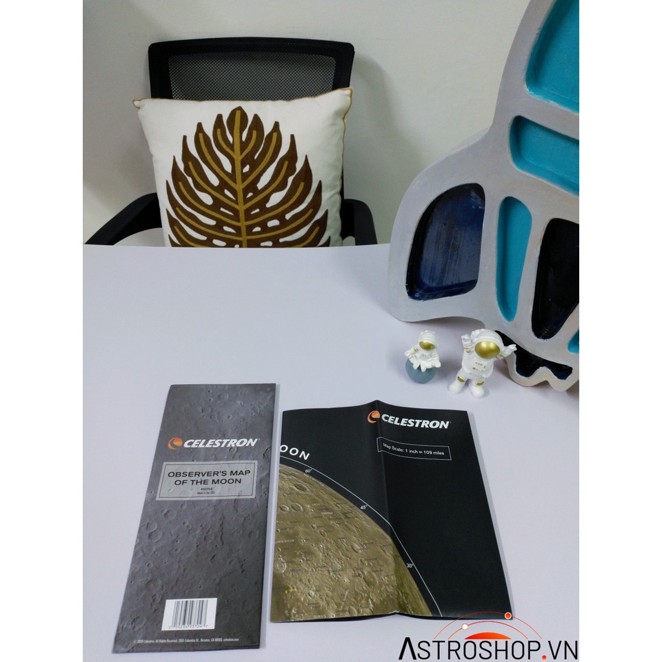 Bản đồ quan sát Mặt Trăng- Celestron- Chống nước