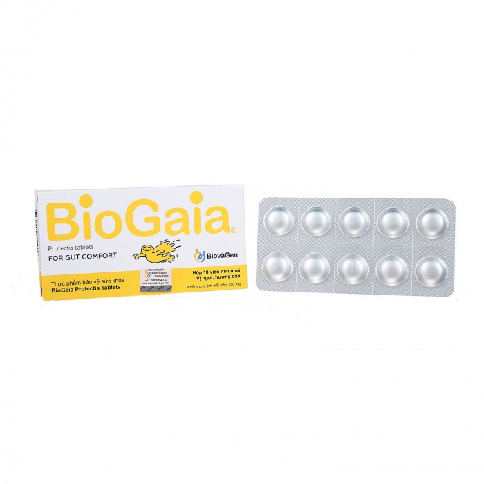 Men vi sinh BioGaia Protectis Tablets 2+