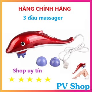 Máy Đấm Lưng Massager Cầm Tay Cá Heo - Hàng Chính hãng DQ-003
