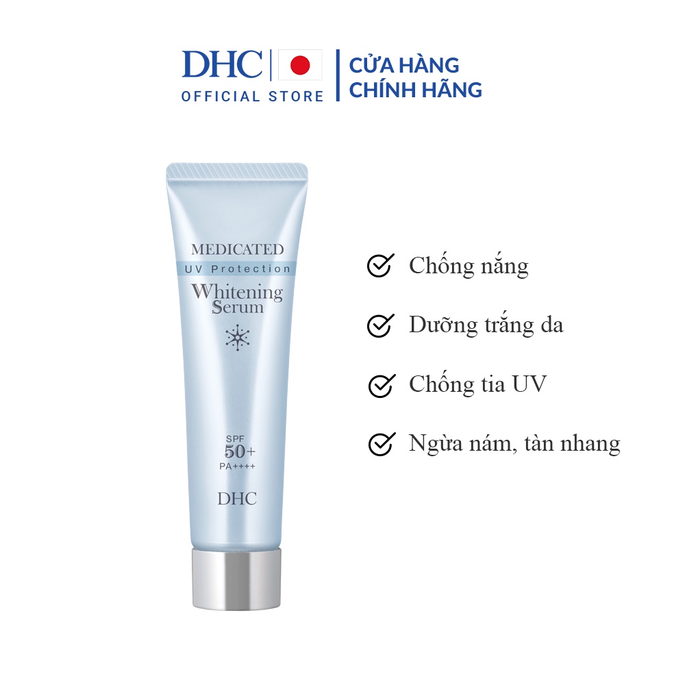 Serum chống nắng làm trắng DHC UV Protection Whitening 30g