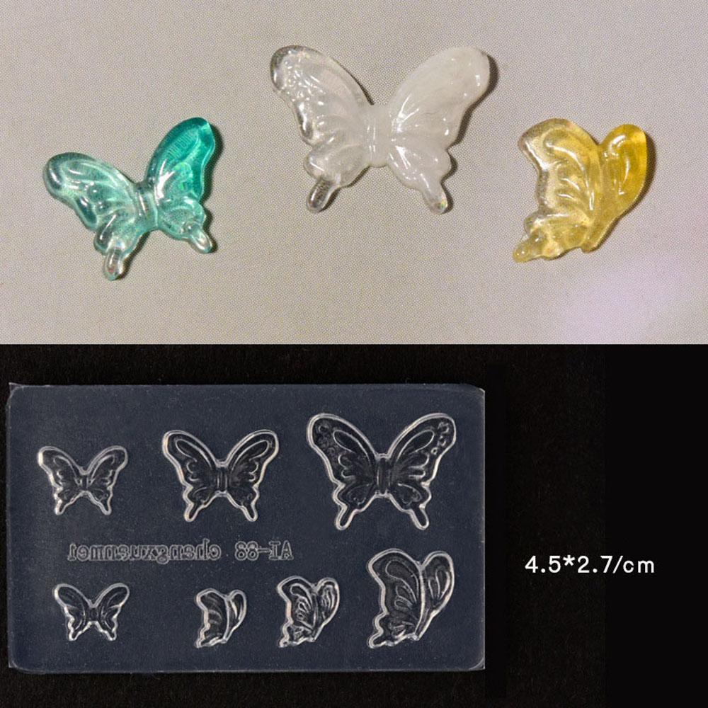 JARRED Khuôn Silicone Tạo Hình Móng Tay 3D Thanh Lịch DIY