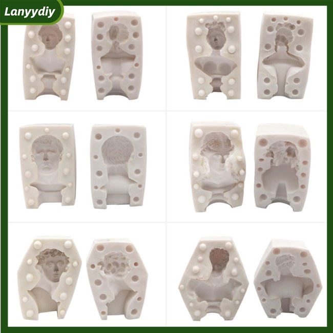 Khuôn Silicone Tạo Hình Làm Chân Dung 3d Diy