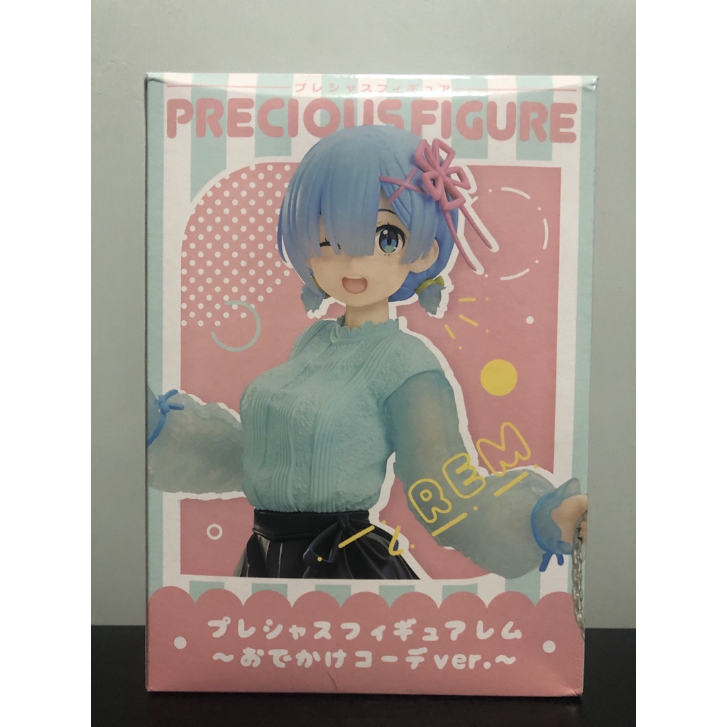 Mô Hình Figure Chính Hãng Anime Re:Zero Rem, Precious Figure, Outing Coordination ver. TAITO chính hãng