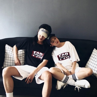 Áo thun tay lỡ unisex for u and me tee - the f brand