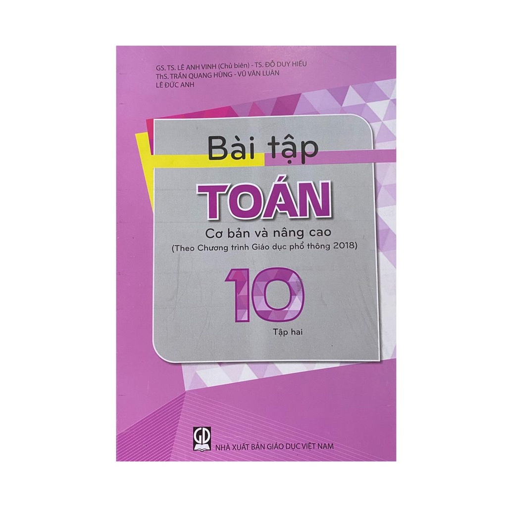 Sách - Bài tập toán cơ bản và nâng cao 10 tập 2 ( theo chương trình giáo dục phổ thông 2018 )