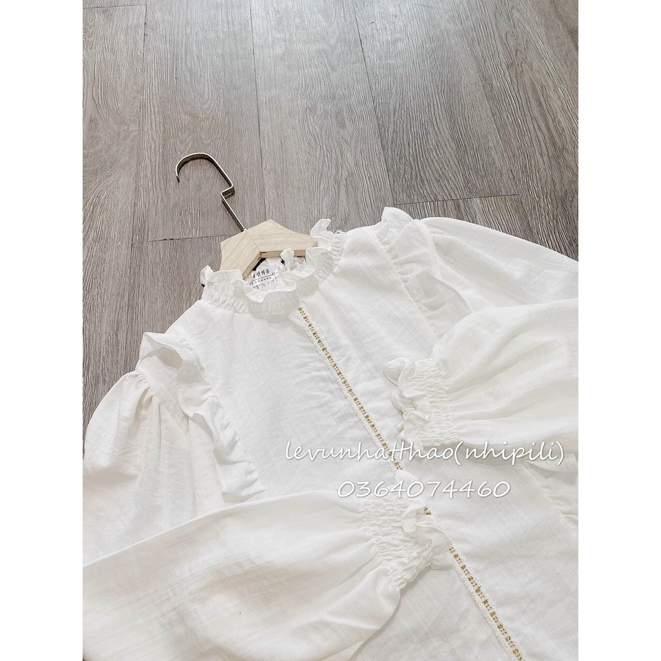áo babydoll tay bèo hàng QCCC  1hittop