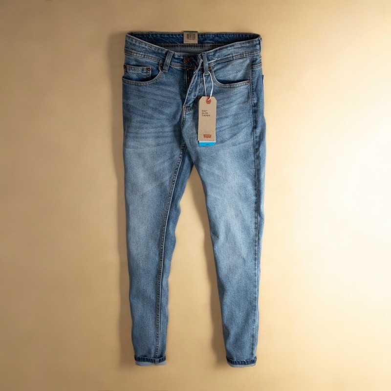 QUẦN JEAN NAM LEVI.S QUẦN BÒ NAM QUẦN RIN  CAO CẤP HÀNG MỚI VỀ  VNXK ỐNG ÔM THỜI TRANG HAIAN JEANS