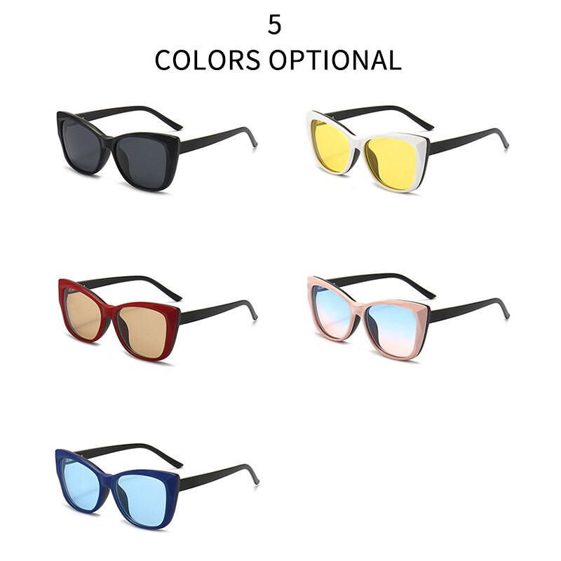 Bộ Sáu Cặp Kính Mát Mắt Mèo Dạng Kẹp Từ Tính Phân Cực Nhìn Ban Đêm Đa Năng