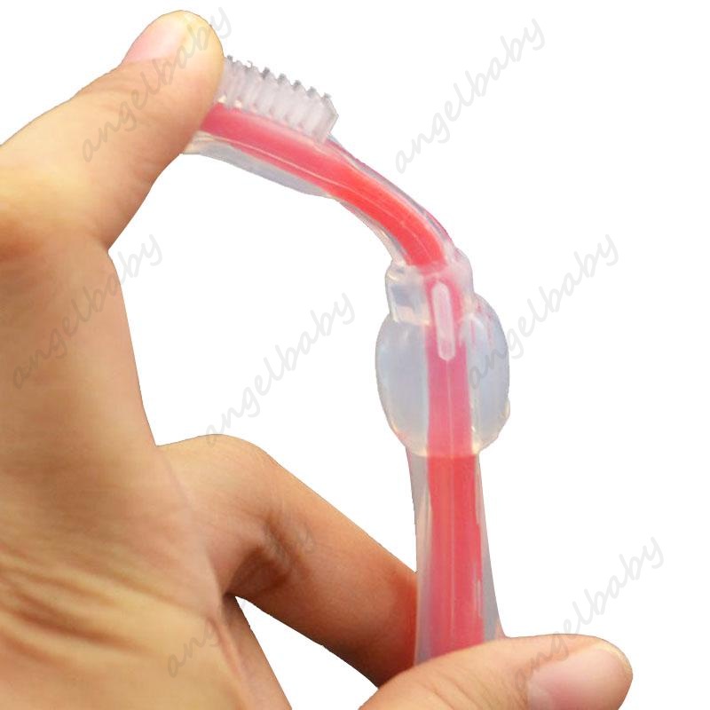 Bàn chải đánh răng silicon mềm cho trẻ em
