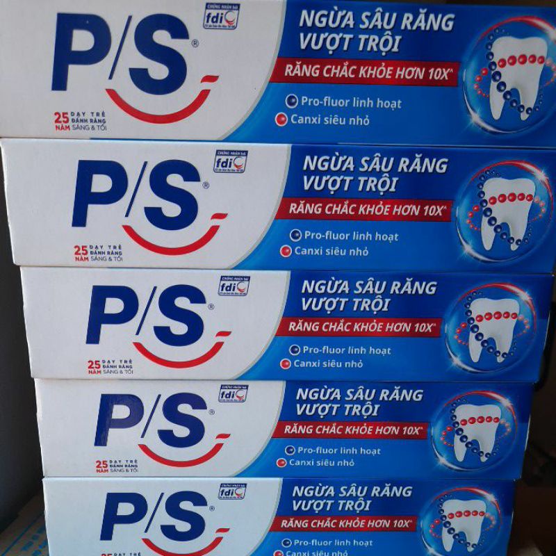 KEM ĐÁNH RĂNG PS - Ngừa sâu răng vượt trội 180g