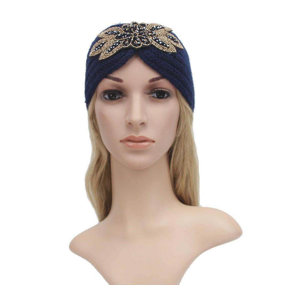 SUMU Băng Đô Dệt Kim Sợi Acrylic Rộng Mới