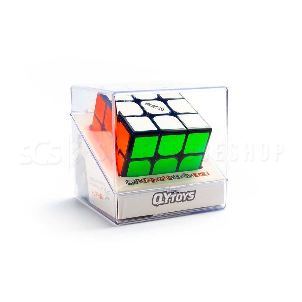 [FREESHIP] Rubik 3x3x3 QiYi MS 3x3 M Black - Mod Nam châm [SHOP YÊU THÍCH]