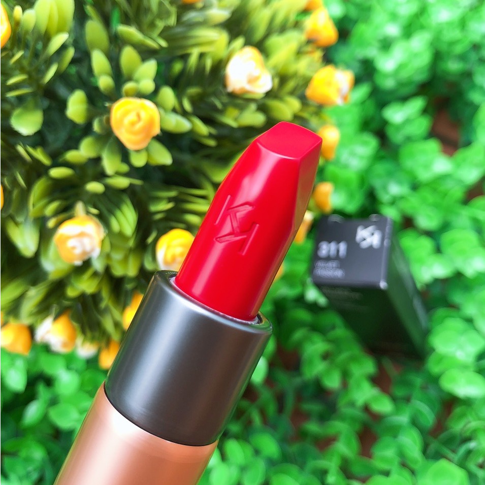 Son Kiko Velvet Passion Matte màu đỏ tươi 311/ mỹ phẩm chính hãng nhập tại Pháp dịp sale/ quà tặng ý nghĩa cho phụ nữ