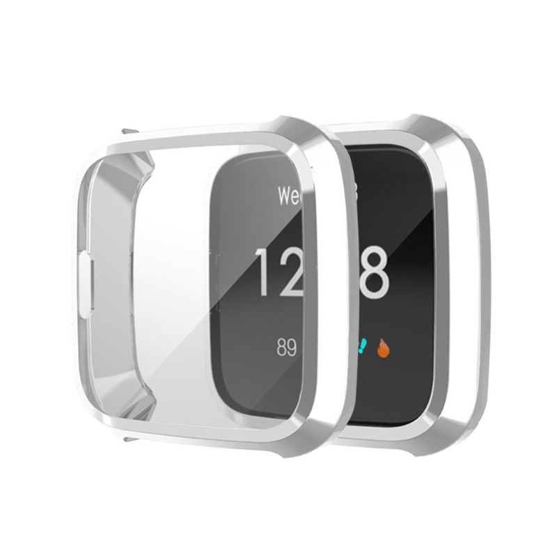 Vỏ Tpu Trong Suốt Bảo Vệ Màn Hình Đồng Hồ Thông Minh Fitbit Versa Lite 38mm 40mm