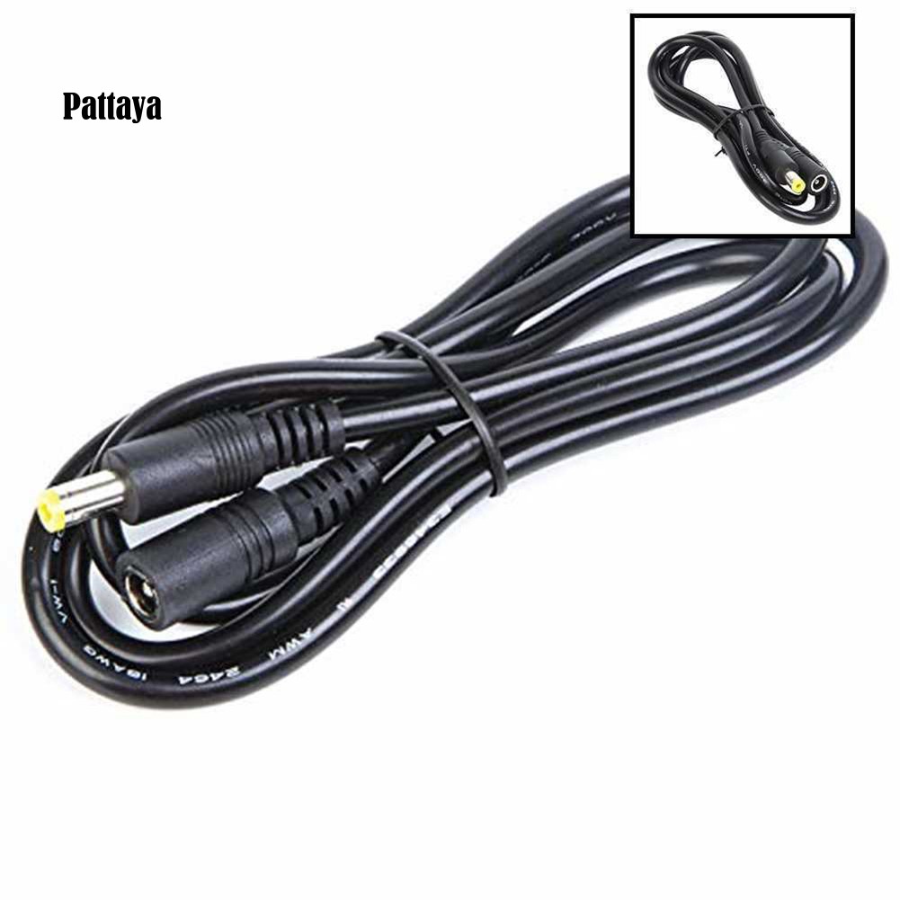 Dây Cáp Nối Dài Nguồn Điện 2.1x5.5mm Male Sang Female 12V DC Dành Cho CCTV