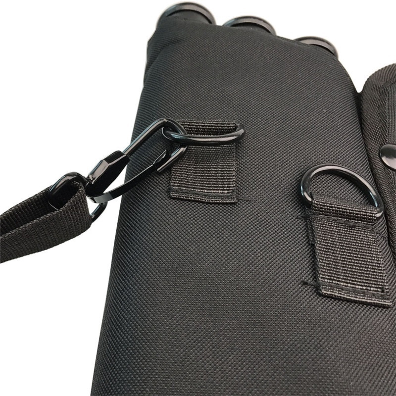 Túi Đeo Hông Đựng Mũi Tên 3 Ống Màu Đen