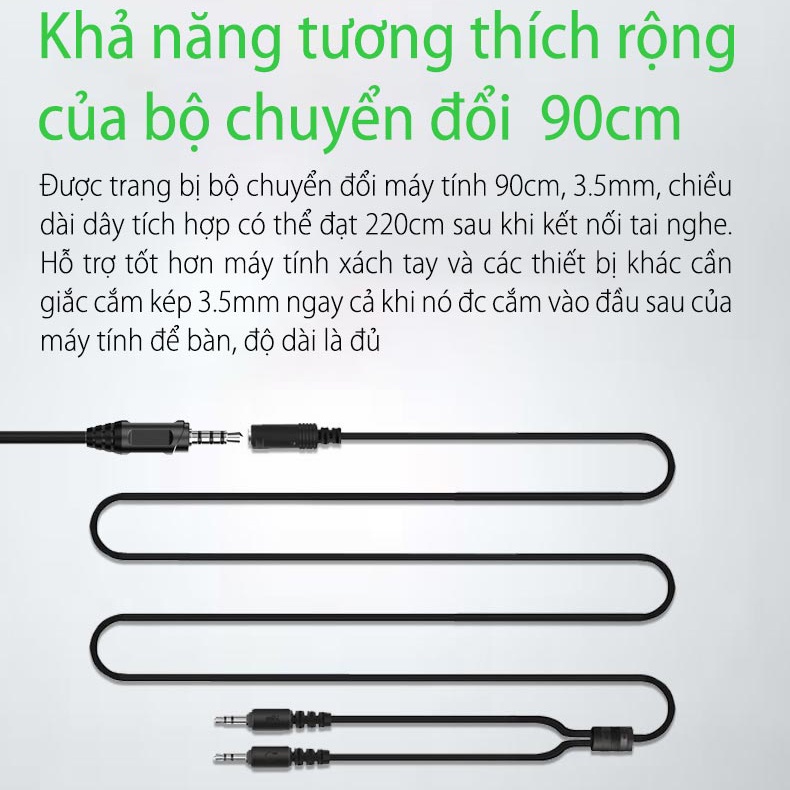 Tai nghe chụp tai có mic cho Game thủ chơi Games chuyên nghiệp Plextone G800, tai phone Gaming có dây cho laptop, mobile